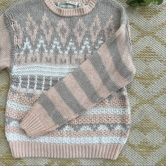 Vintage crewneck Print knitted sweater - Picture 2 of 4